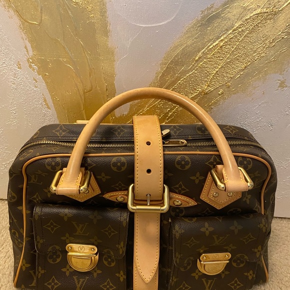RETIRED LOUIS VUITTON GM MANHATTAN AMAZING PURSE❤️❤️❤️❤️❤️❤️❤️❤️ - Picture 7 of 13